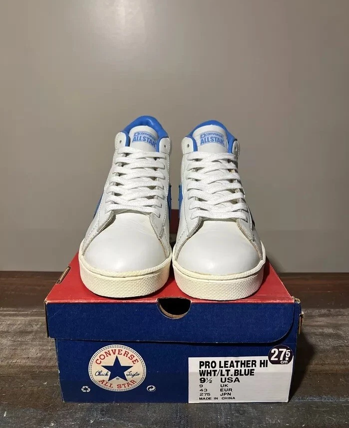Converse Pro Cuero Alto UNC 1998 NUEVO🦄🎄Jordan 1 1985/2015/Reimaginado Foto 3 de 4