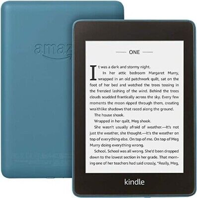 Kindle Paperwhite 2018 10th Generation 8GB WiFi Waterproof Twilight  Blue 810019520488