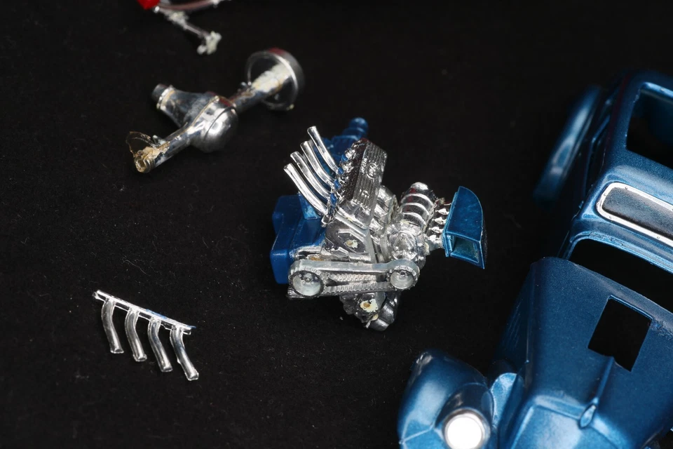 AMT 1933 WILLYS GASSER/CARRO DE ARRASTRE ¡BUENA CONSTRUCCIÓN! PANTALLAS 1/24 BONITAS!! 1970’s! Foto 2 de 4