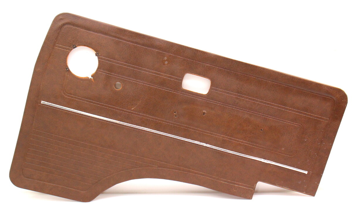 RH Front Interior Door Panel Card 80-85 VW Vanagon T3 Brown