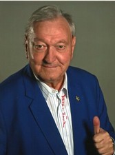 Erich von D&auml;niken - Autor - DIN A5 Foto mit Originalsignatur - 1579 -