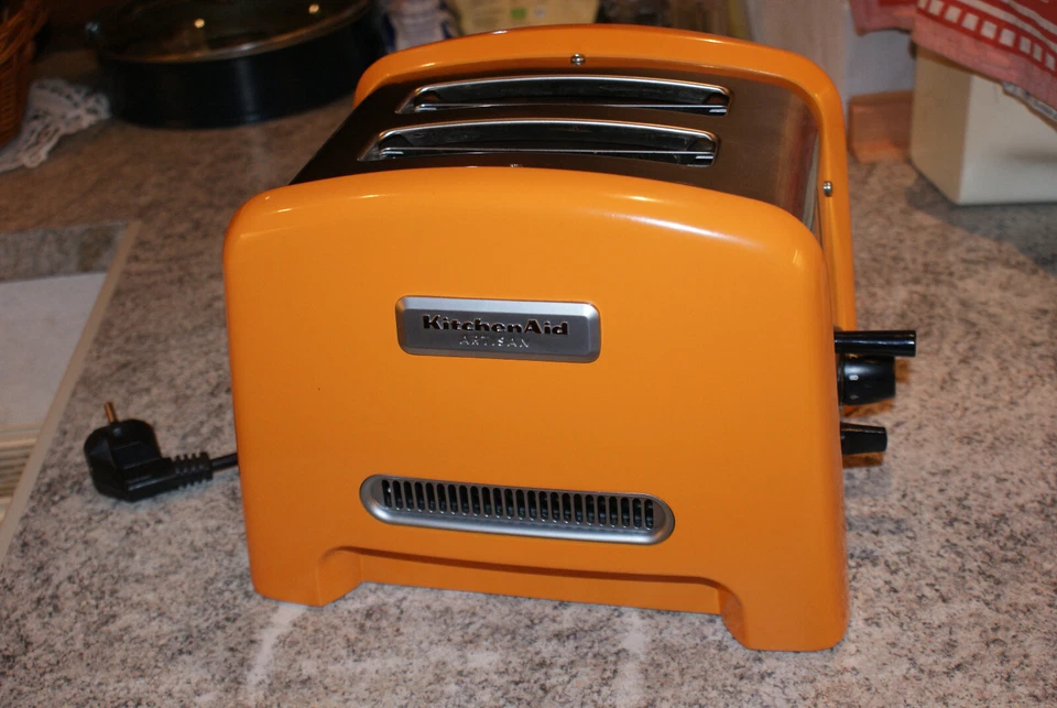 KitchenAid Artisan, 2-Scheiben Retro Toaster 5KTT780 orange mandarine - ETG - Bild 4 von 4