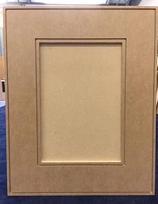 PLYOBOX WAREHOUSE Custom, Cut to size, MDF, Contemporary recess panel cabinet door, drawer fronts
