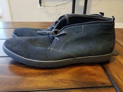 Gray Suede Chukka Boots Mens Shoes SIZE 