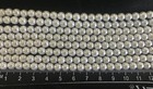White Craft Pearls Set 4- 60 Inch Strands Approximately 5.75 mm / 233 Per Strand — photo 1