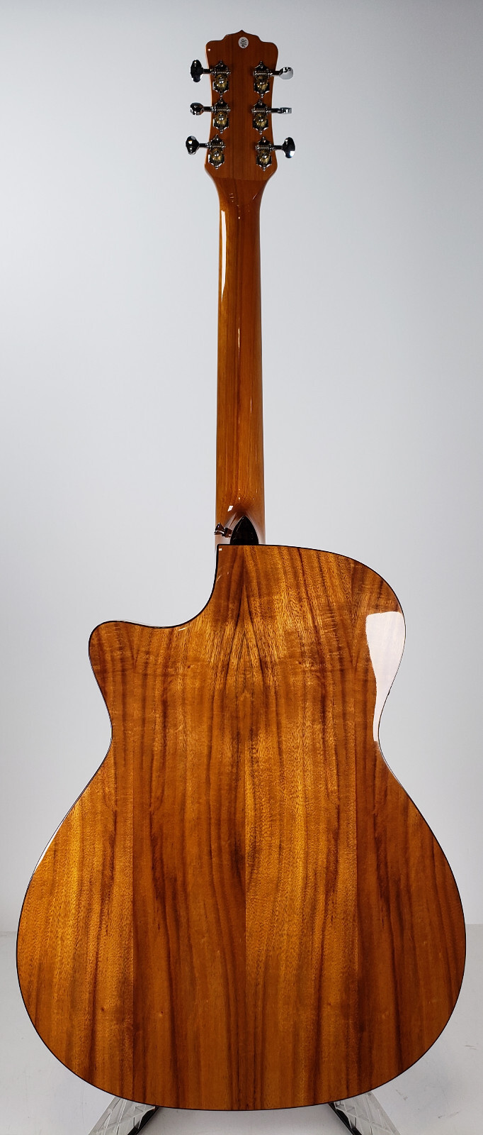 LUNA Vineyard Koa Bevel 6string AcousticElectric Guitar Natural