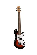 Solid Body 4-String Tobacco Burst Fretless U BASS