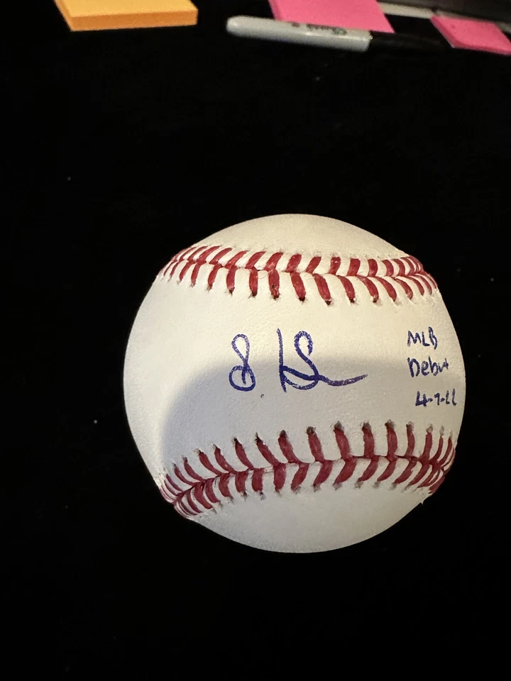 Steven Kwan Signed Baseball Inscription Cleveland Guardians JSA COA AUTOGRAPH - Image 2 of 4