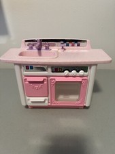 1993 Mattel Barbie Kitchen Dishwashing Center