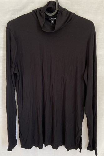 Women's Jones New York Black Turtleneck 