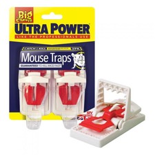 Image of Big Cheese Ultra Power Mouse Traps Quick Set Twin Pack Mouse Traps
