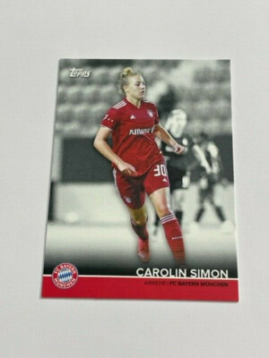Topps 2021/22 FC Bayern München Team Set Women Carolin Simon