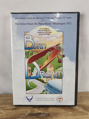 Born of a Dream - United States Air Force Band Musical Production (DVD 2003) NEW