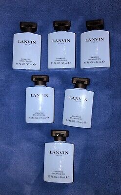 Overgivelse detekterbare Interaktion LANVIN Paris x6 Travel Size Shampoo 1.5 fl. oz | eBay