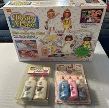 NIB ToyMax Dolly Maker “Deluxe Designer Set” 1995 With 2 Extra Goop Refills