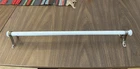 Vintage Milk Glass Towel Bar with Original Brackets 17.5"