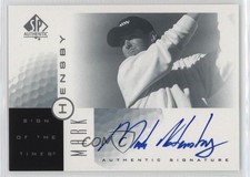 2001 SP Authentic Sign of the Times Mark Hensby #MH Auto 2z8