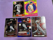 Jarren Duran (5) Cards 2022 Panini, Topps Red Sox