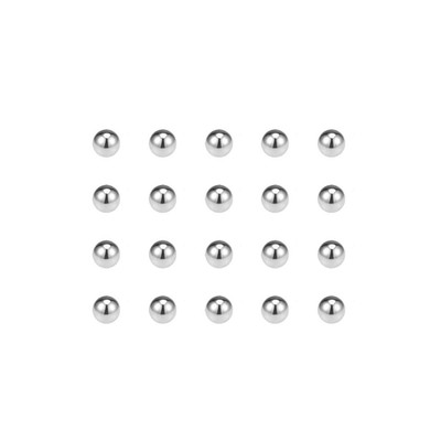 Uxcell 1.2Mm Bearing Balls 304 Stainless Steel G100 Precision Balls 50Pcs