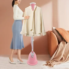 1350W Professional Clothes Steamer Standing Steamer Heavy Duty W/ Garment Hanger