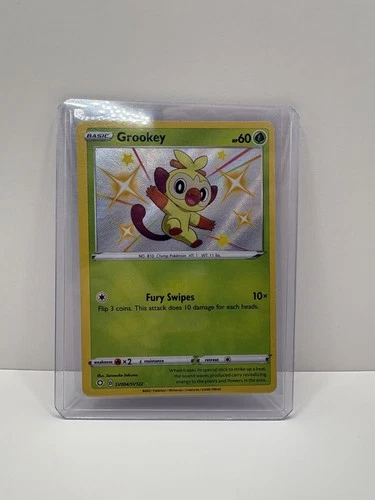 Baby Shiny Grookey - SV004/SV122 Shiny Holo Rare - Shining Fates