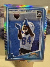 Keandre Lambert-Smith 2025 Panini Silver Holo Optic Rated Rookie #271 Chargers