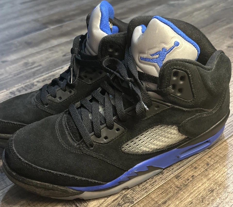 Nike Air Jordan 5 Retro Racer Azul - Imagem 2 de 4