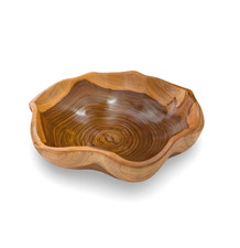 Rustic Wood Bowl, Natural Wood Bowl, Handmade Wood Bowl