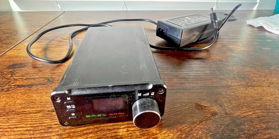 S.M.S.L SA-50 AMP 659864 Stereo Amplifier Base Untested Missing Power Adapter C - Image 2 of 4