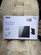 ASUS SBW-06D2X-U External 6X Slim Blu-ray Writer BDXL Support - Black