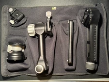 ☆☆Really Right Stuff RRS PG02 Pano Gimbal Head with Rail, Clamps, Leveling Base