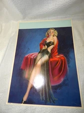 LITHOGRAPH PIN-UP  "A DANCING DARLING" BY BILLY DEVORSS POSTER
