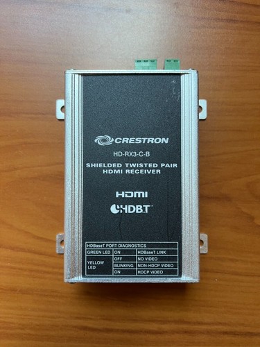 Crestron HD-RX3-C-B Shielded Twisted Pair HMDI Receiver