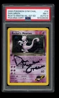 2000 POKEMON GYM CHALLENGE 1ST EDITION ROCKET'S MEWTWO #14 DAN GREEN AUTO PSA 7