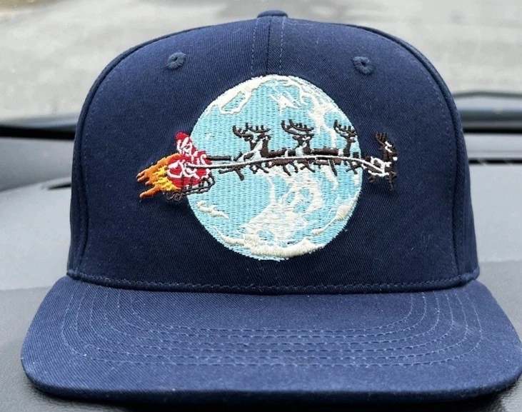 Sombrero de Papá Noel Sombreros de Navidad Adultos Navidad Bordado Costuras Elevadas Sombrero de Reno Foto 2 de 4