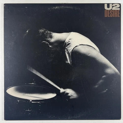 U2 “Desire/Hallelujah” Single 12/Island  0-96600 (NM) 1988