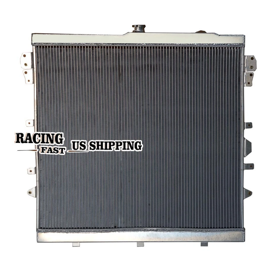 Radiador de aluminio para Toyota Tundra Sequoia V8 2007-2020 2019 4,6 L 4,7 L 5,7 L etc. Foto 3 de 4