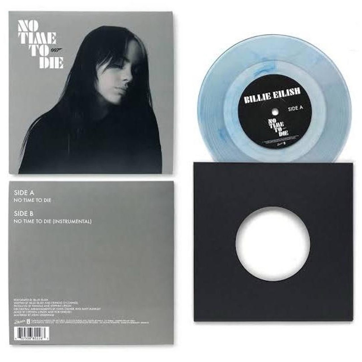 No Time to Die (Ice Color) by Billie Eilish (Record, 2020) for