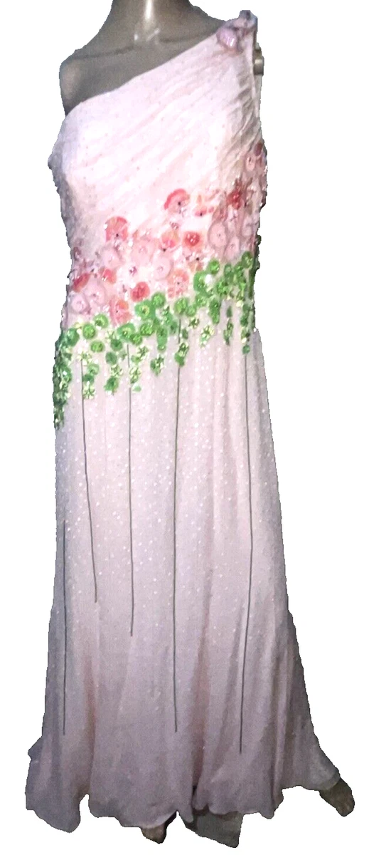 a line scoop prom dress Deroso Dress main image 1