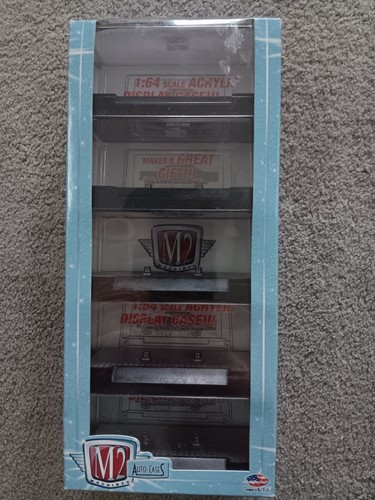 M2 Machines Lot de 5 vitrines auto vitrines voiture M2 / Hot Wheels / Johnny Lightning - Photo 1/5