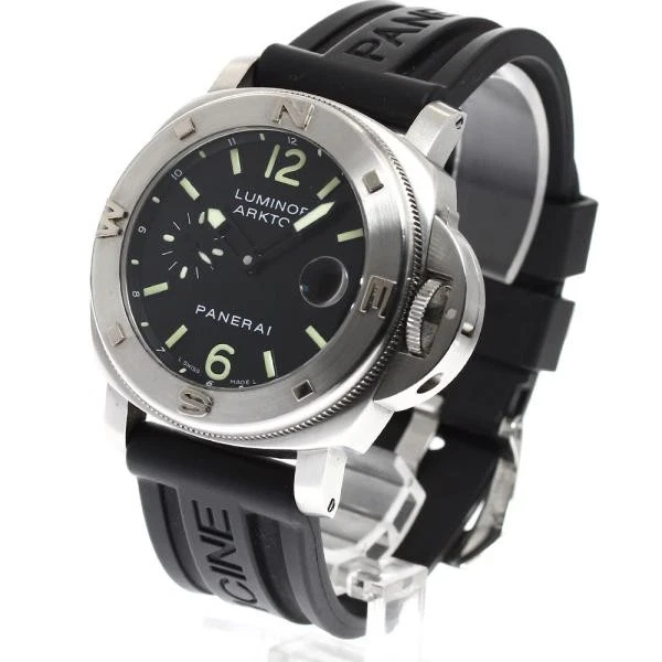 Panerai — Officine Panerai Luminor Arctolux PAM00092 44mm SS Black Dial Watch #C2054