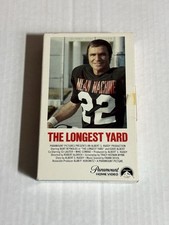 The Longest Yard Betamax Beta Tape 1974 Paramount Home Video Burt Reynolds