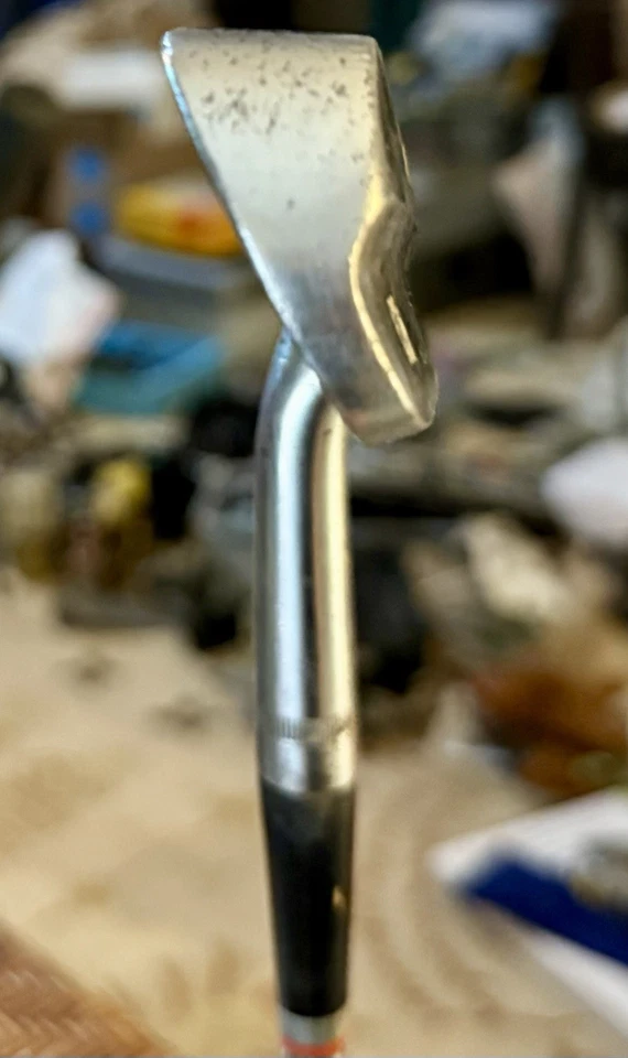 Wilson Staff Chipper Steel Shaft Original Leather Grip Vintage RH Golf Club ✅ - Image 4 of 4