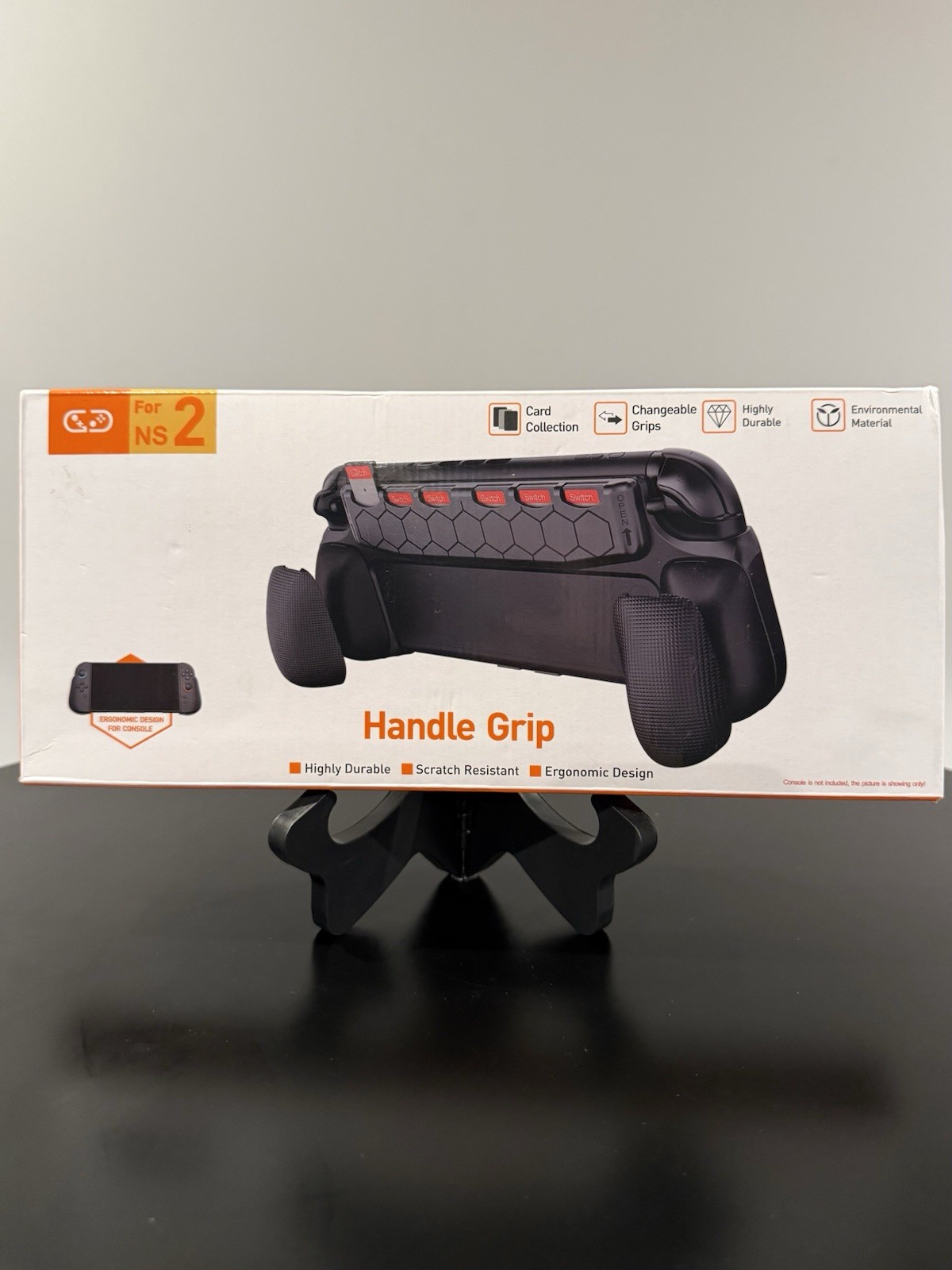 Nintendo Switch 2 Ergonomic Handle Grip Controller Black | eBay