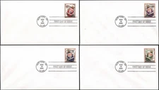 US #3883-3886 Used set of 4 FDC, 2004