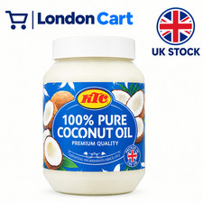 KTC 100% Pure Coconut Oil - 500ml|Cold Pressed|Cooking, Baking, Hair & Skin Care