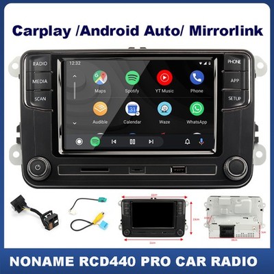 Noname RCD330 RCD340 RCD440 Car radio CarPlay Android Auto For VW Golf Passat US