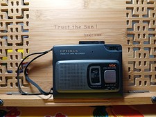 Optimus Voice Activated Cassette Tape Recorder w/ PopUp Microphone CTR-115 NEW