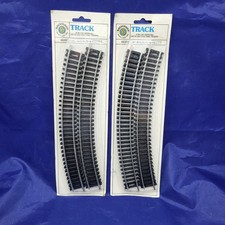 Bachmann 44102 18" Radius HO Gauge Steel Rail Curved Train Track 2 Packages