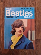 Original Beatles Monthly Book No 63 October 1968
